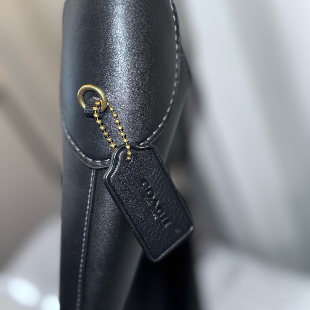 Coach Black Brooklyn Shoulder Bag 39 - Picture 6 of 9